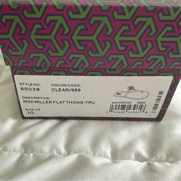 Tory Burch Miller Mini Jelly White size 10 - Picture 2 of 4